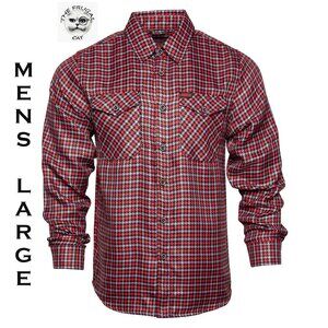 DIXXON FLANNEL x FORGELINE Houndstooth Flannel Collab - Men's Large